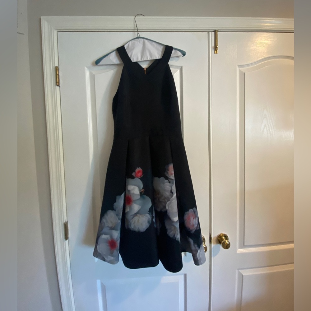 Like New Ted Baker Fit and Flare Dress - Size 3